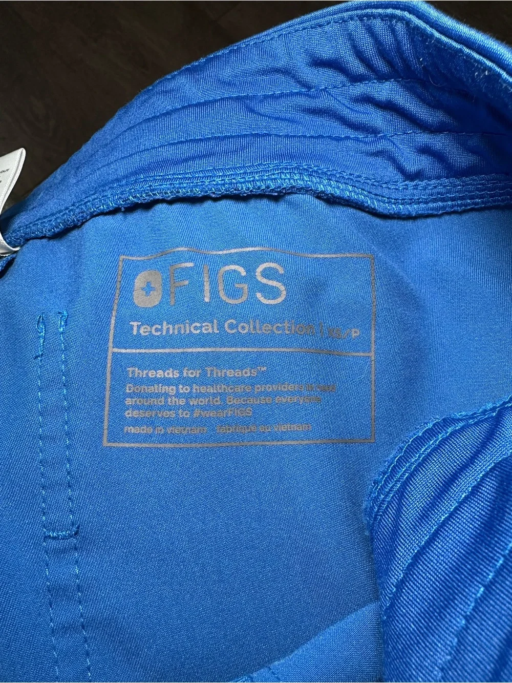FIGS Royal Blue Rafaela + Zamora Jogger Scrub Set | XXS/PXS Petite